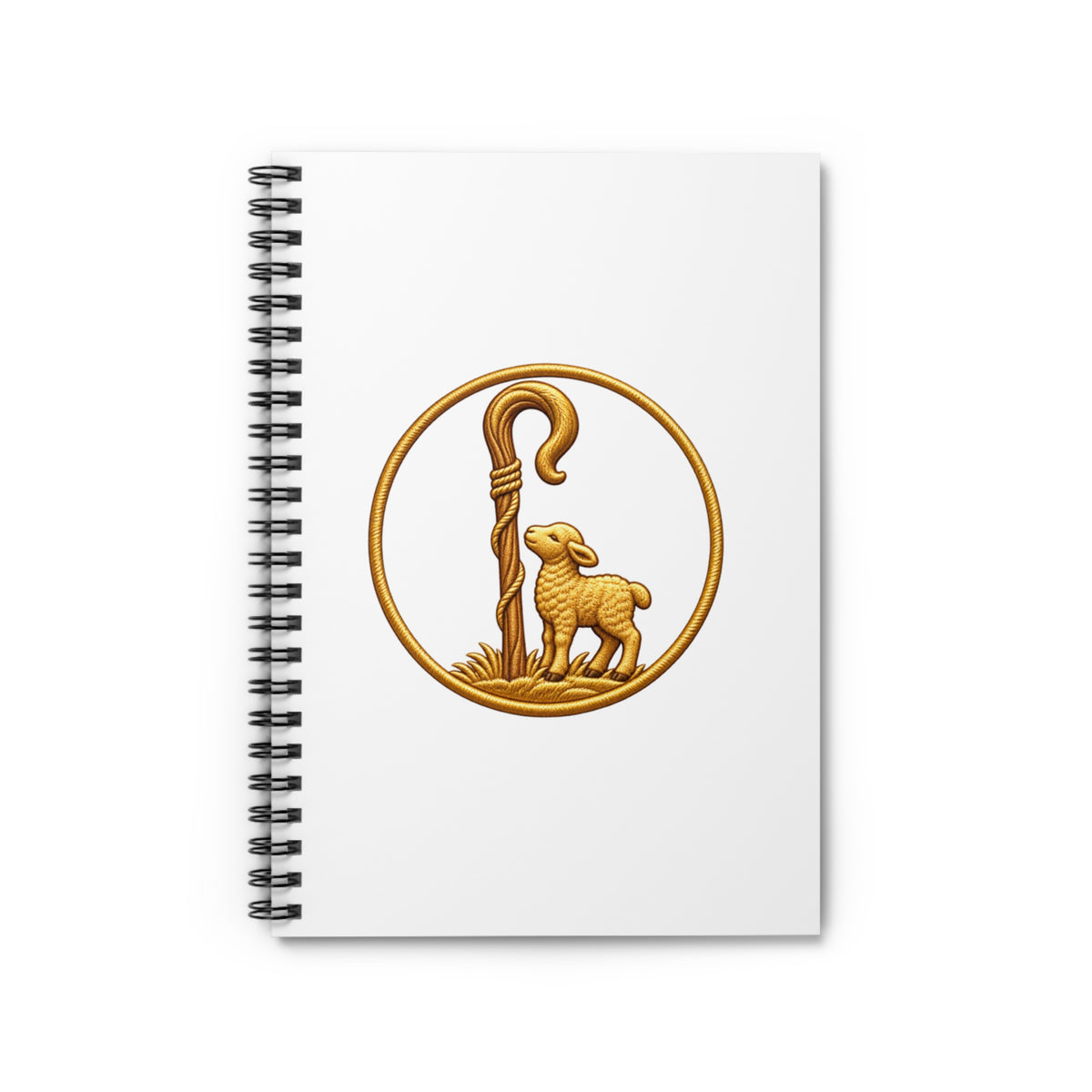 i26Bible Shepherd and Lamb Spiral Notebook