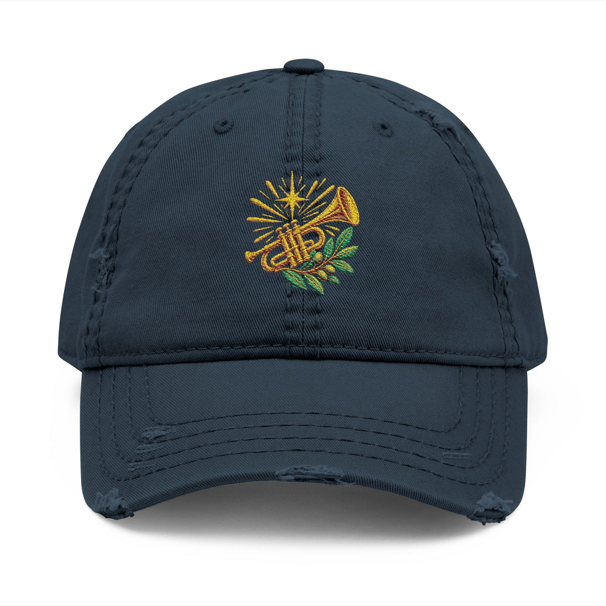 Goodwill 06 Encouragement Badge - Distressed Embroidered Dad Hat