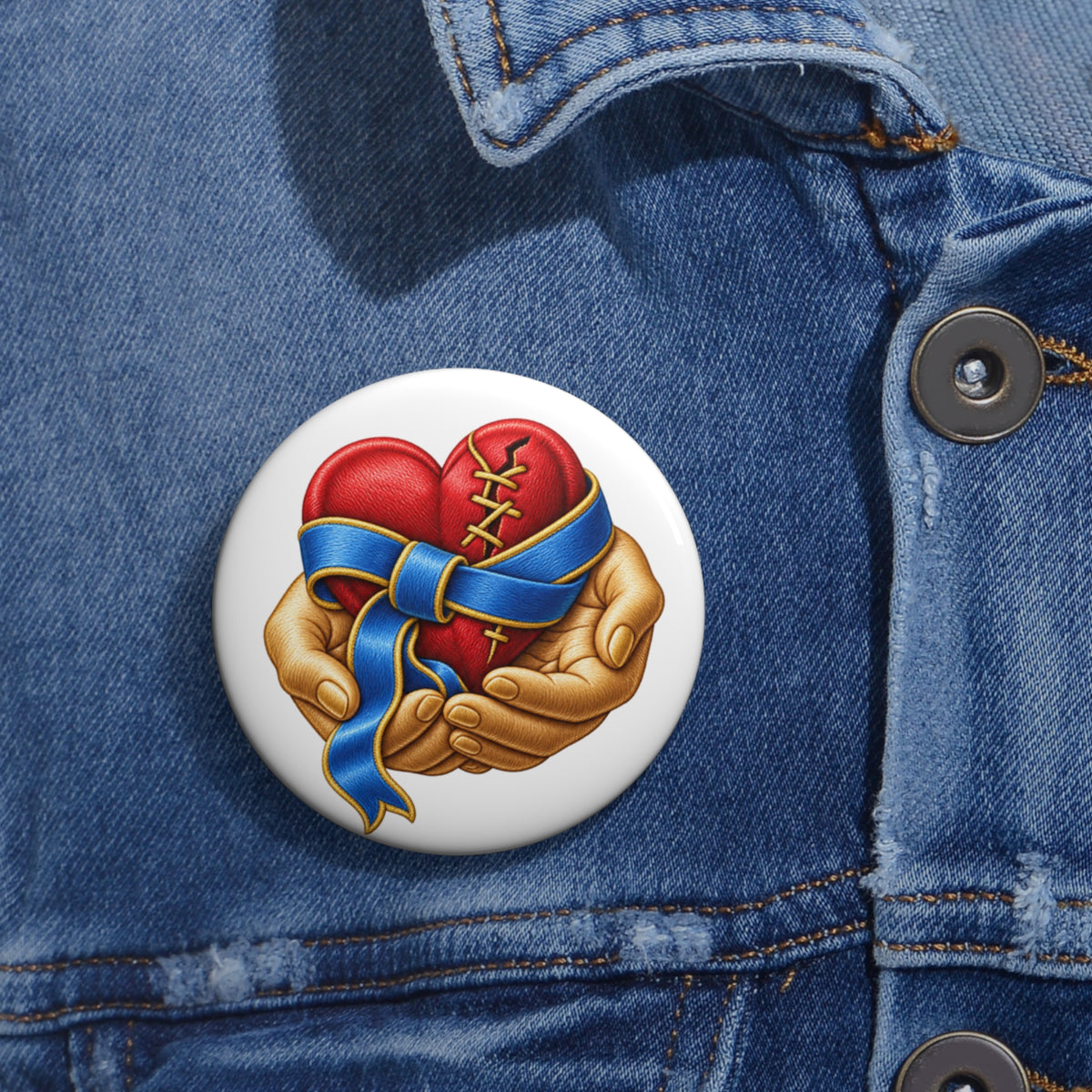 Goodwill 02 Compassion Badge - 2.25 inch Pin Button