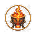 i26Bible Furnace of Faith Die-Cut Sticker