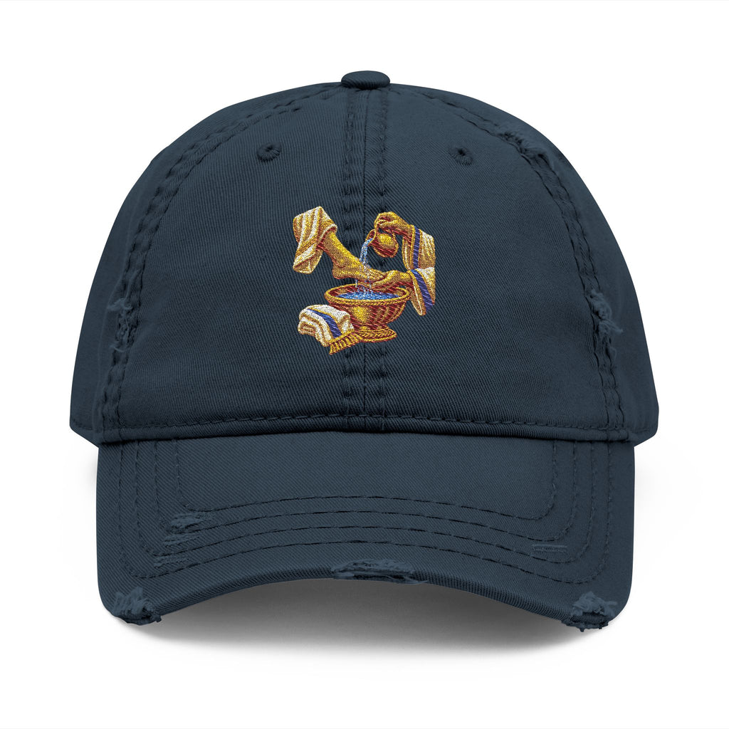 Goodwill 05 Service to Others Badge - Distressed Embroidered Dad Hat