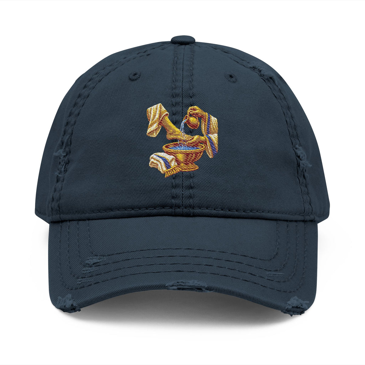 Goodwill 05 Service to Others Badge - Distressed Embroidered Dad Hat