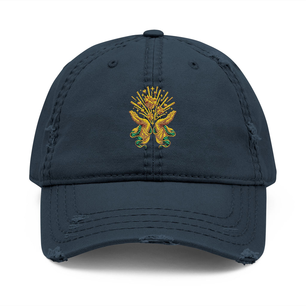Goodwill 04 Generosity Badge - Distressed Embroidered Dad Hat