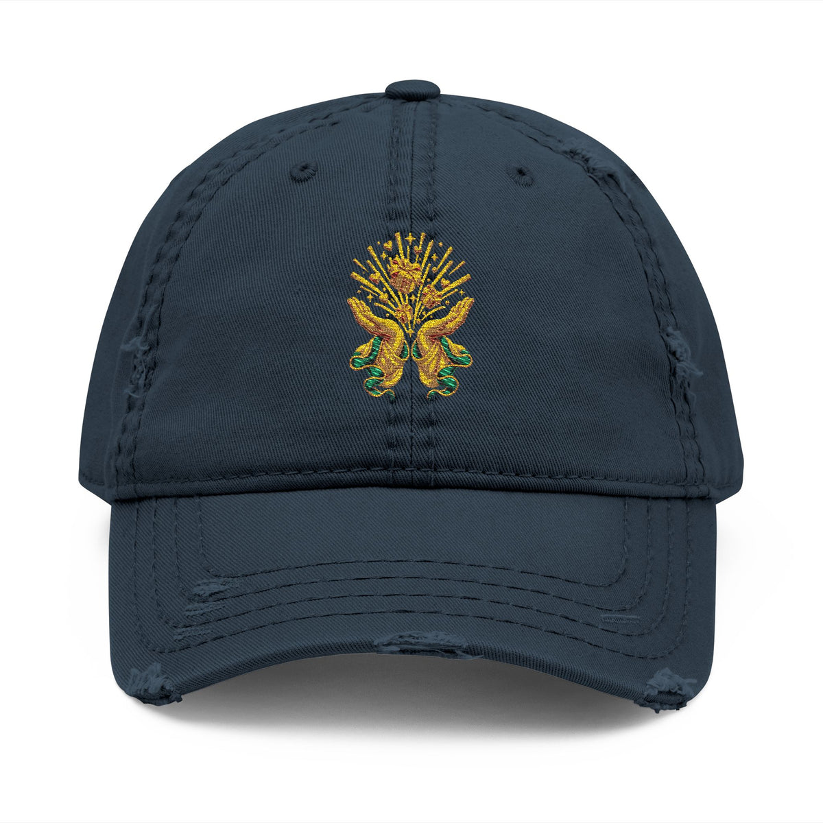 Goodwill 04 Generosity Badge - Distressed Embroidered Dad Hat