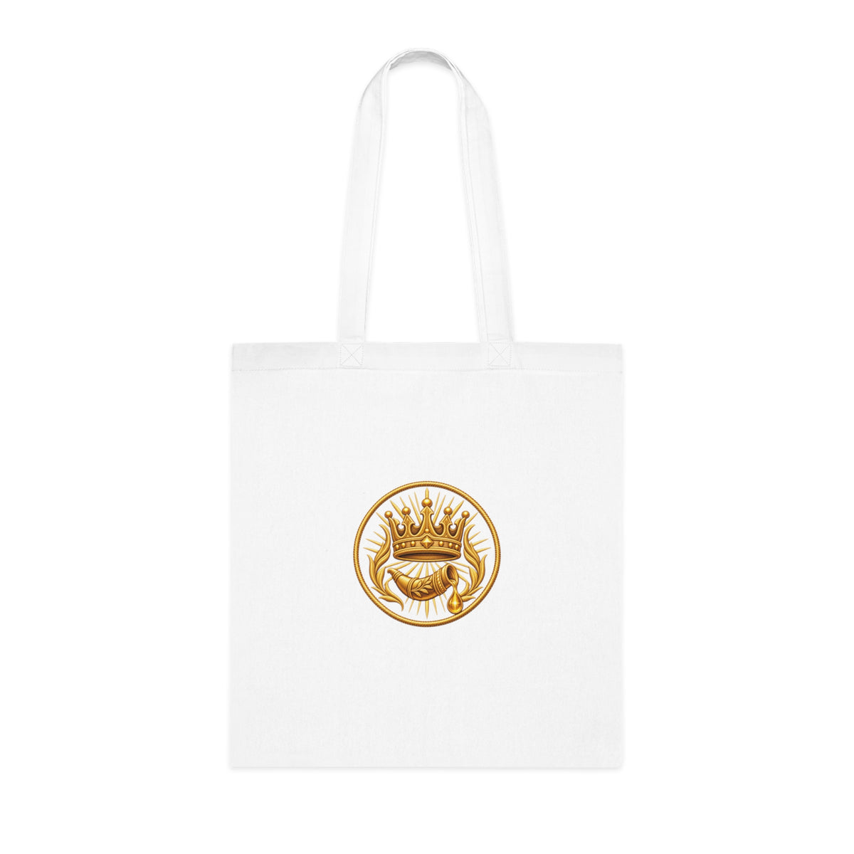 i26Bible Crown and Horn Tote Bag