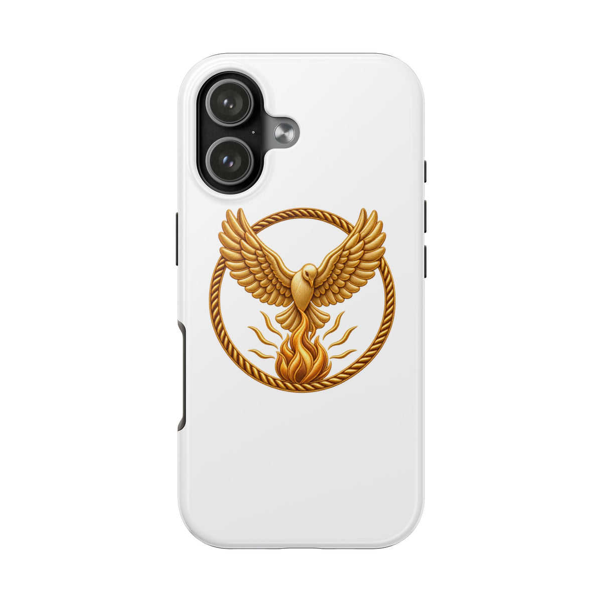 i26Bible Dove and Flame iPhone 17 Case