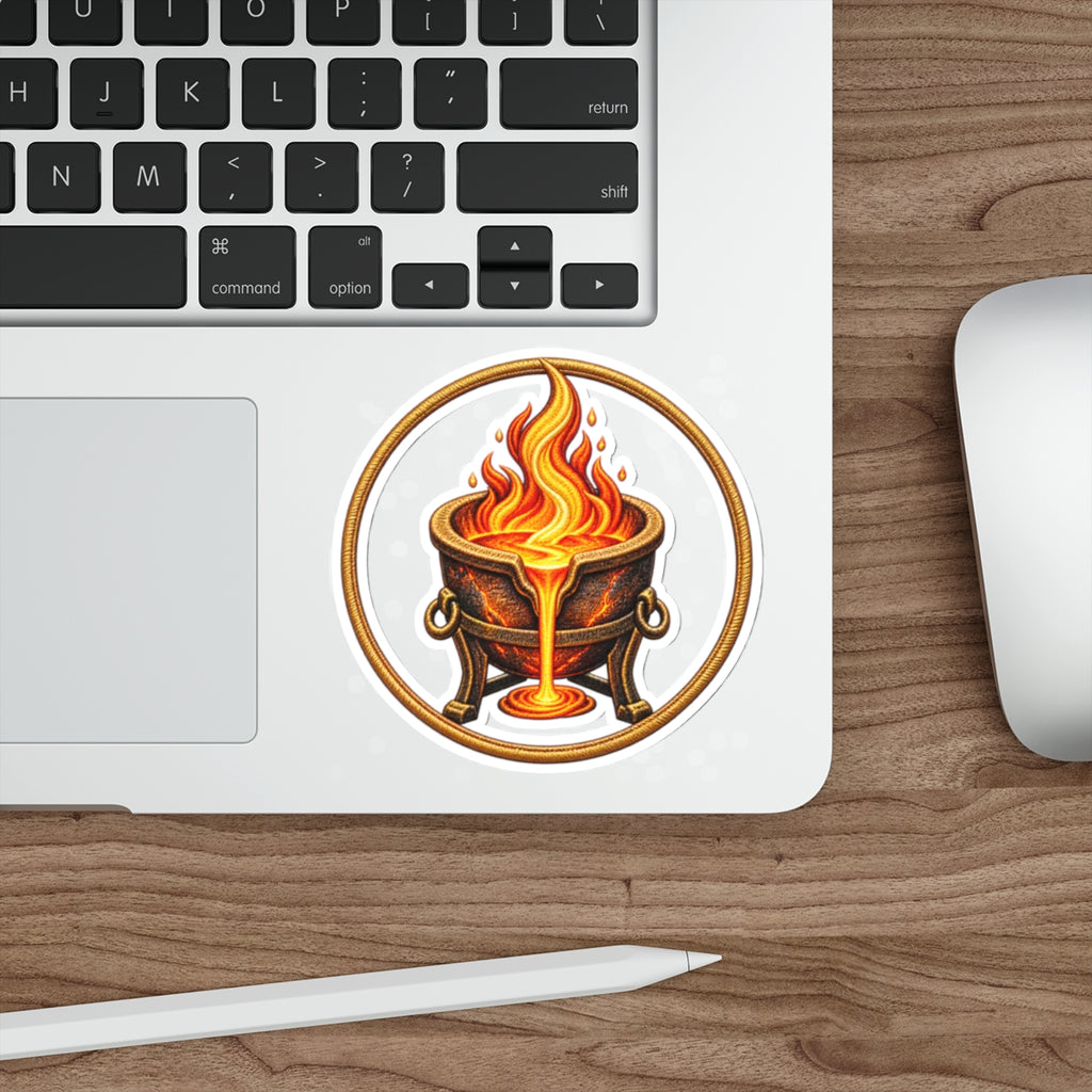 i26Bible Furnace of Faith Die-Cut Sticker