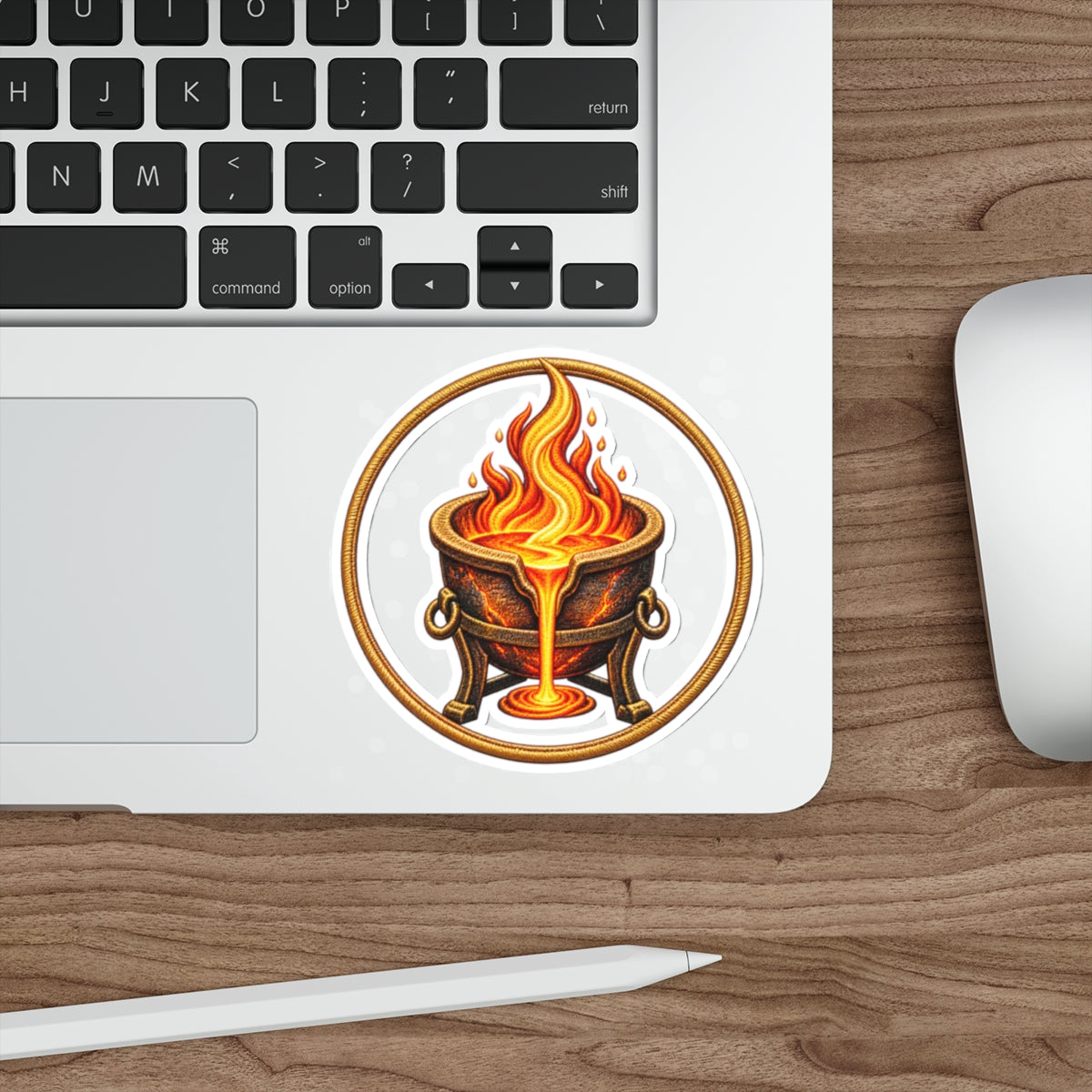 i26Bible Furnace of Faith Die-Cut Sticker