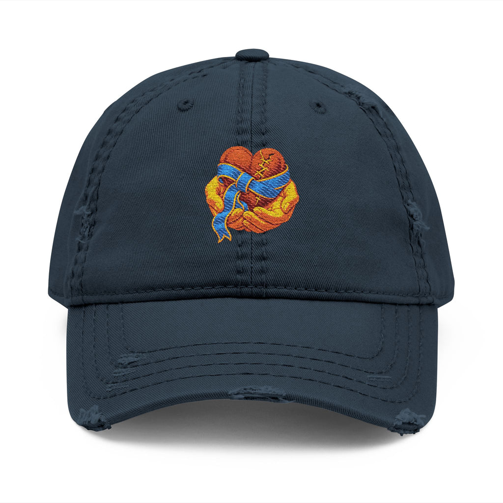 Goodwill 02 Compassion Badge - Distressed Embroidered Dad Hat