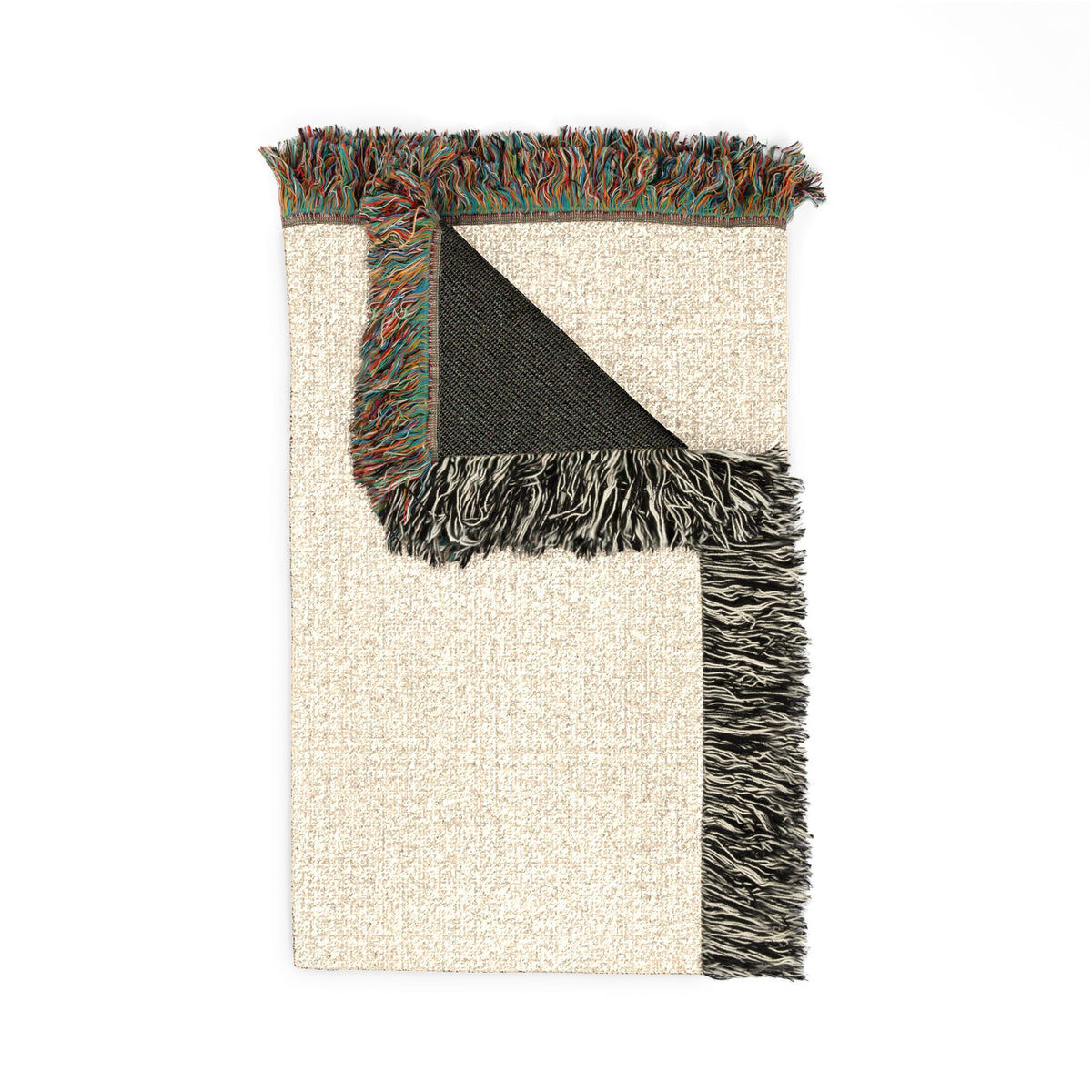Abstract Flame Woven Blanket | Flame Tapestry Throw