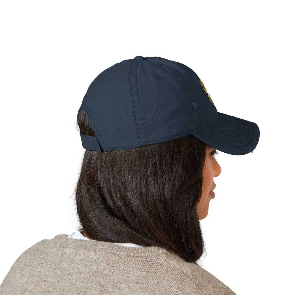 Goodwill 04 Generosity Badge - Distressed Embroidered Dad Hat