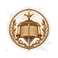 i26Bible Sword of Truth Die-Cut Sticker